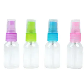 

VIBRANT GLAMOUR 30ml Refillable Spray Bottle Portable Travel Pump Perfume Atomizer Reusable Container Random Color