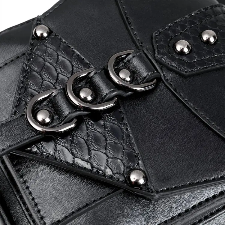 2019 Waterproof Steampunk Tactical Motorcycle Bags Waist Pack Bag Women Leather Unisex