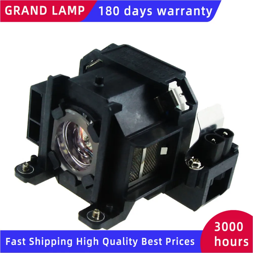 Замена EMP-1700 EMP-1705 EMP-1707 EMP1710 1715 / 1717 EX100 1700c 1705c проектор лампа для освещения жилья