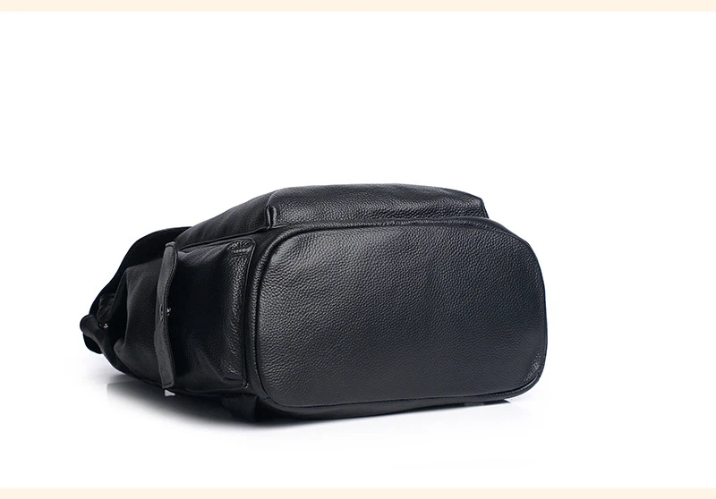 Бренд, мужские рюкзаки из натуральной кожи, модный рюкзак для студента класса люкс, 14 дюймов, сумка для ноутбука