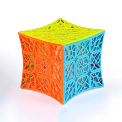 B Креативный кубик DNA 3x3x3, волшебный кубик, головоломка, игрушка в форме СПЕКА, полые дизайнерские игрушки, кубик для детей, красивый Рождественский подарок - Цвет: B