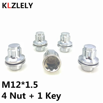 

1 SET M12*1.5 Anti-Theft Standard Wheel Lug Nuts For PEUGEOT 4007 4008