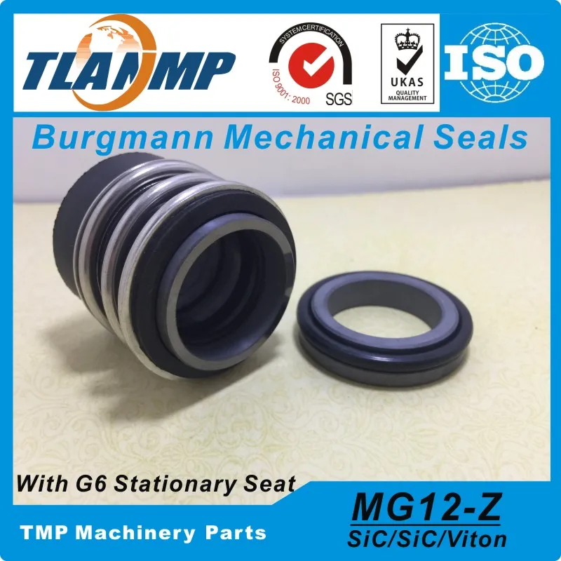 MG12/55 Z ( MG12 55/G6) Burgmann Rubber Bellow TLANMP механические уплотнения для насосов с G6
