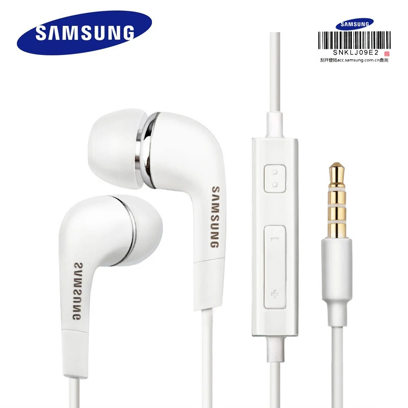 Samsung EHS64 проводные наушники 3 5 мм вкладыши с микрофоном проводной контроллер