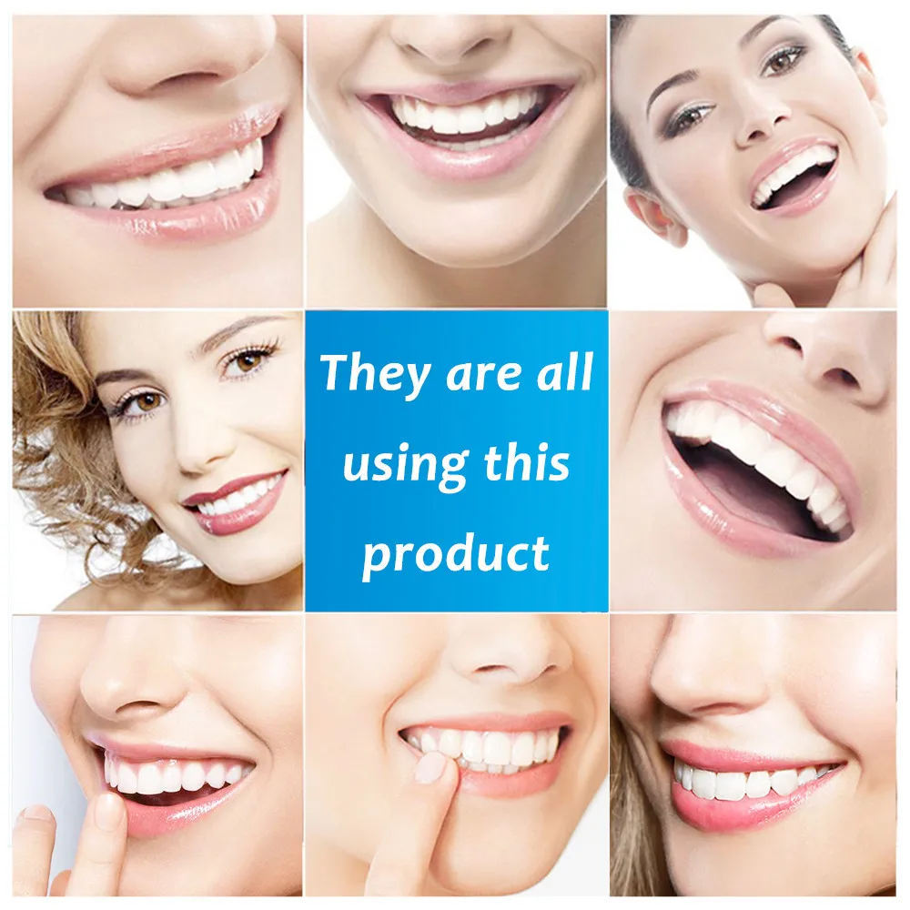 LANBENA Teeth Whitening Mousse Toothpaste Dental Oral Hygiene Remove Stains Plaque Teeth Cleaning Tooth White Tool 5