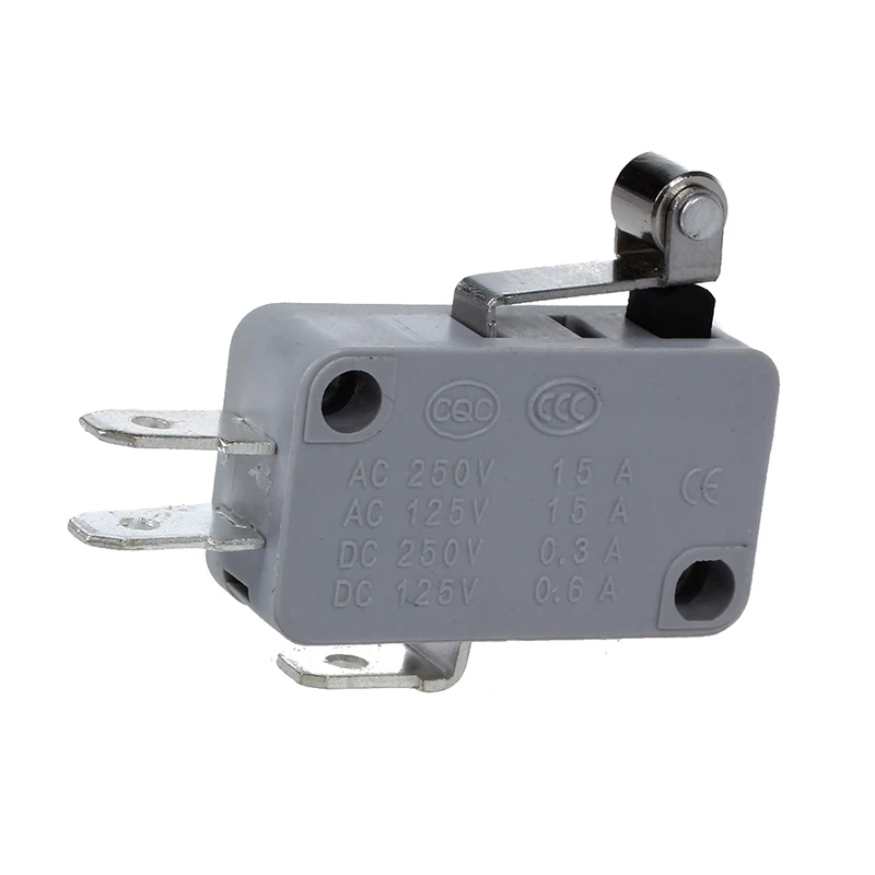 

2 Pcs Roller Short Metal Lever Miniature Micro Switch