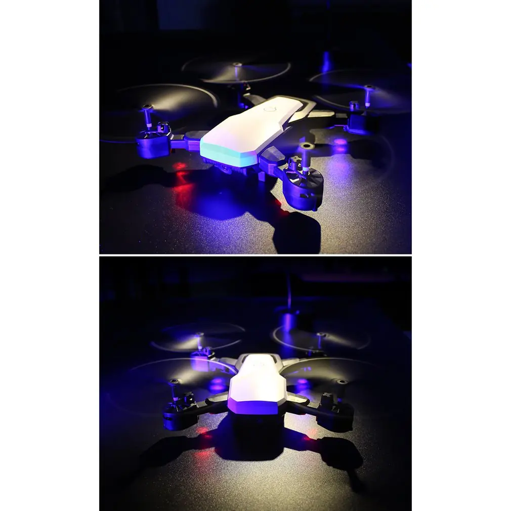 D8 4-CH складной Дрон HD RC вертолет с светильник 6 осей гироскоп фиксированная высокого складной жест Камера дистанционного Управление летательного аппарата