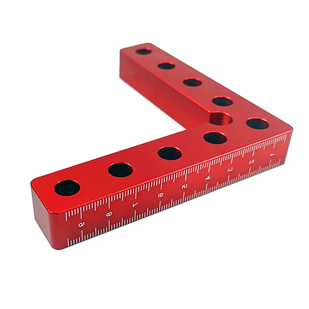 

1PC Woodworking 90 Degrees L-Shaped Auxiliary Fixture Carpenter's Right Angle Positioning Ruler Splicing Board Fixing Clip