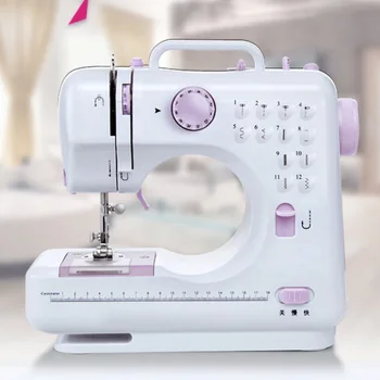 

Sewing Machine Fanghua 505 Sew Mini Manual Portable Assistant New Home Electric Desktop Multi-Function Thick Lockable