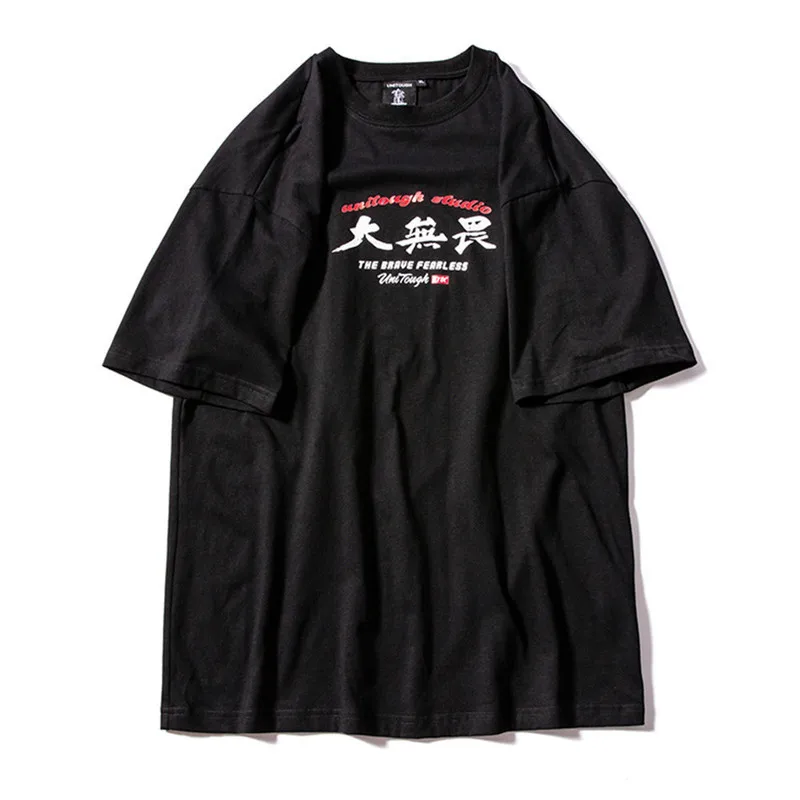 Chinese style Ghost printing Harajuku cotton men s T Shirt Hip Hop Streetwear Fashion Casual Round 1 Chinese style Ghost printing Harajuku cotton men s T Shirt Hip Hop Streetwear Fashion Casual Round 4