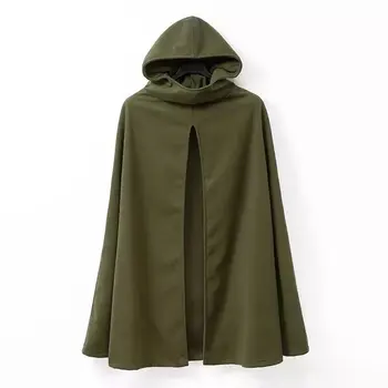 

Cloak Hooded Trench Coat Women Gothic Cape Women Trench Coat Open Front Cardigan Jacket Coat Cape Cloak Poncho