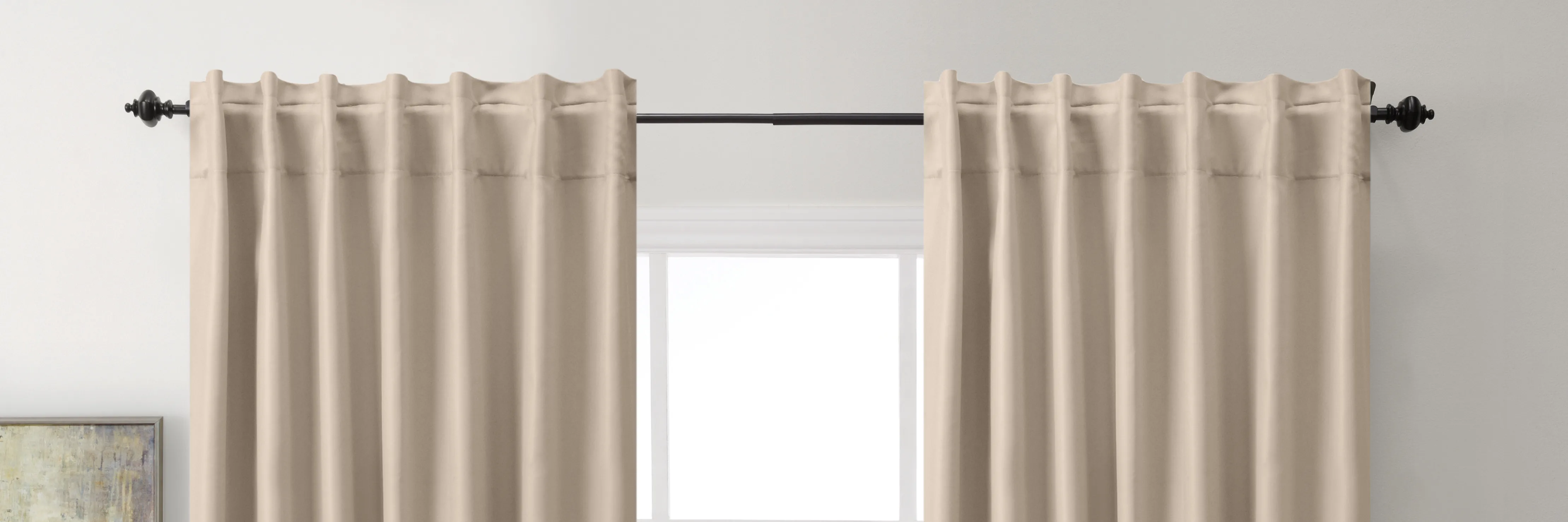 Solid Color Thermal Insulated 90% + Blackout Curtains for Living Room Bedroom Gray Black Blue Thick Window Curtain Treatment