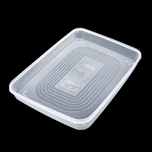 Пластиковая коробка для хранения еды, пельменей, холодильника, контейнер, корпус морозильника для тортов