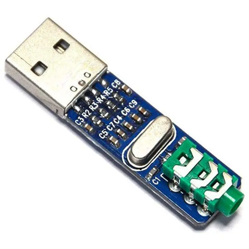 AAAE Top-5V USB питание PCM2704 мини USB звуковая карта DAC декодер доска для ПК