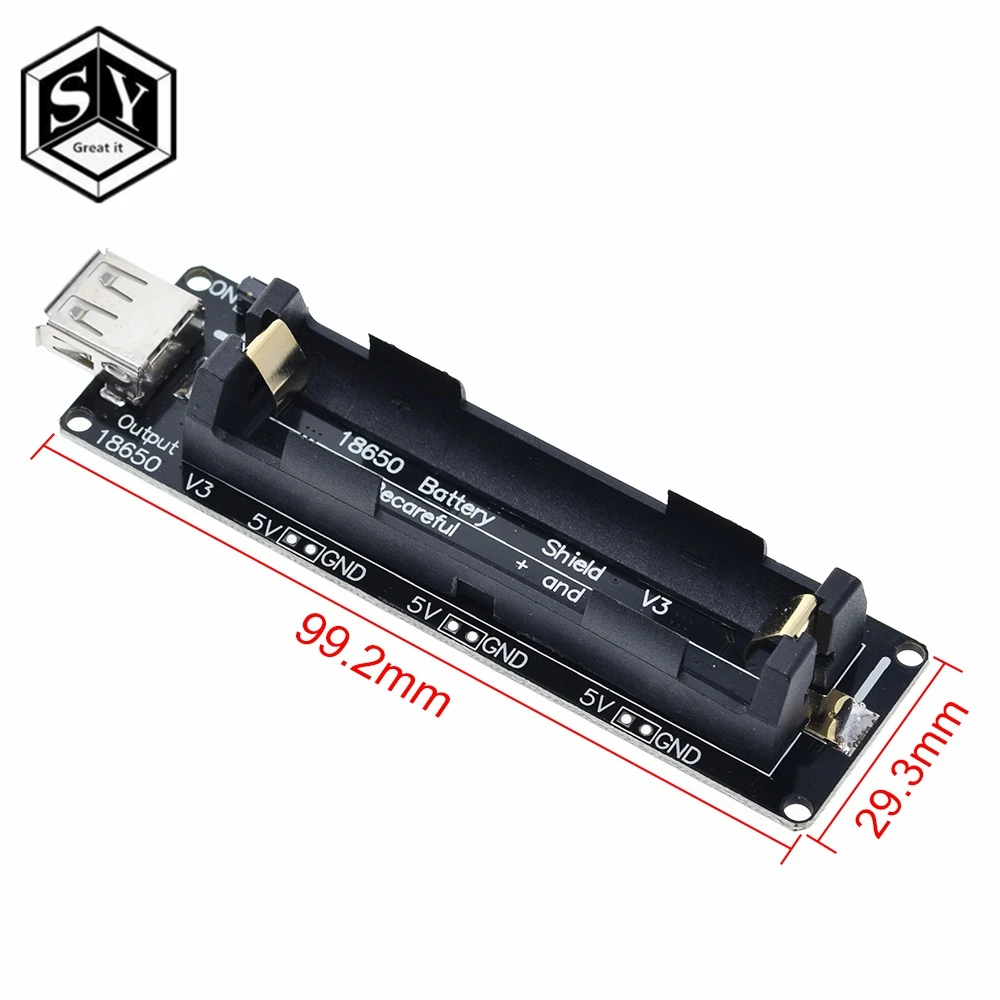 ESP32 ESP32S Wemos для Raspberry Pi 18650 Батарея заряда щит V3 Micro USB Порты и разъёмы Тип 0.5A Arduino