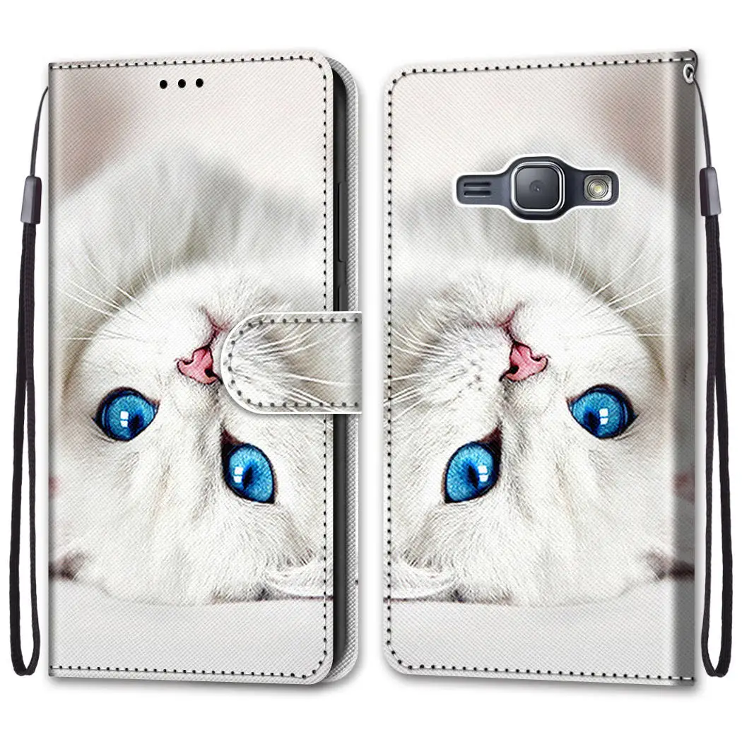 kawaii samsung phone cases For Samsung Galaxy J1 J3 J5 2016 J 3 Flip Case Leather Cover for Samsung Galaxy J5 J3 2017 J530 f Phone Case Wallet Book Cat Dog samsung cases cute Cases For Samsung