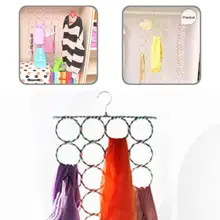 

Eco-Friendly Multi-Use Shawl Towels Hanger Plastic Belt Hook Collapsible for Wardrobe
