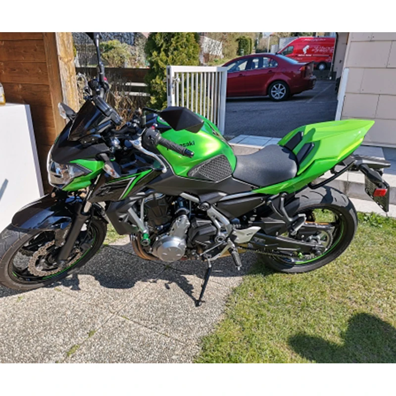 For Kawasaki Ninja650 Z650 Ninja 650 EX650 ER6F 2017 2018 2019 2020 Motorcycle Rear Passenger Seat Cover Seat Cowl Hump Faring (14)