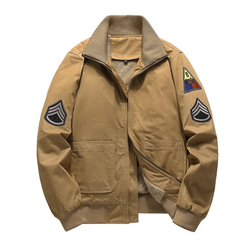 Mens Jackets Coats Armband FURY Military Winter Outdoor Plus-Size Male Hombre Thick M-6XL