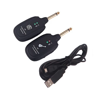 

50 Feet Portable Guitar Wireless System Transmitter & Receiver Set