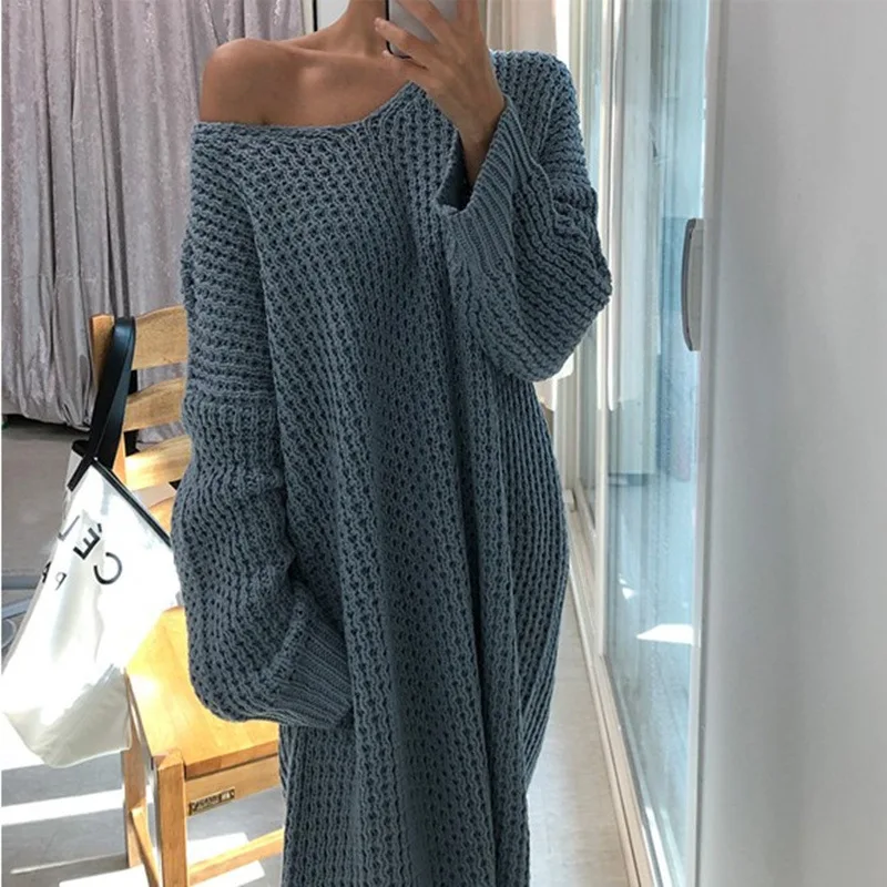 LANMREM Apricot V-neck Long-sleeved Openwork Knit