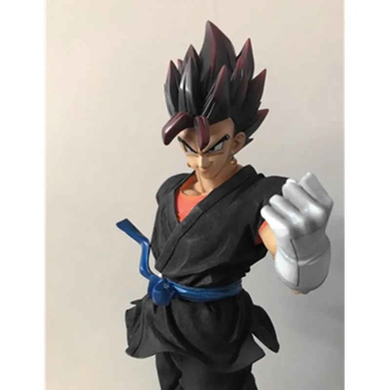 28 см Dragon Ball Z статуя Супер Saiyan бюст черная одежда Vegetto полноразмерный портрет Vegeta GK экшн-модель игрушечная коробка A97