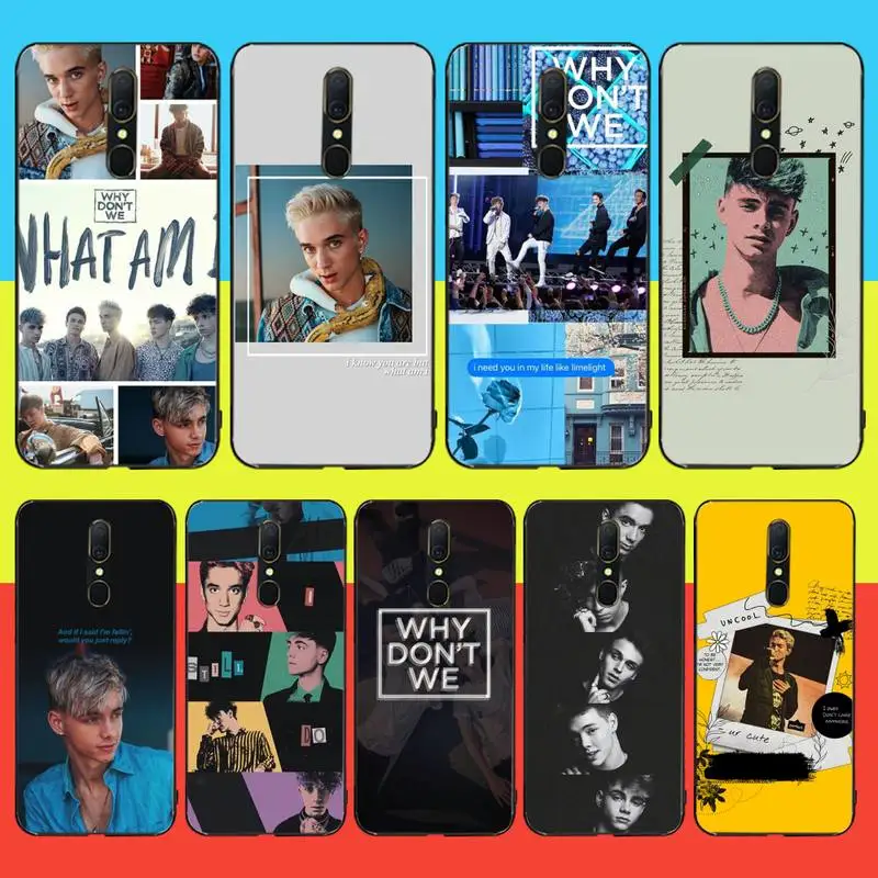 

NBDRUICAI Daniel Seavey Why Dont We Bling Cute Phone Case For Oppo A5 A9 2020 Reno Z Realme5Pro R11 case