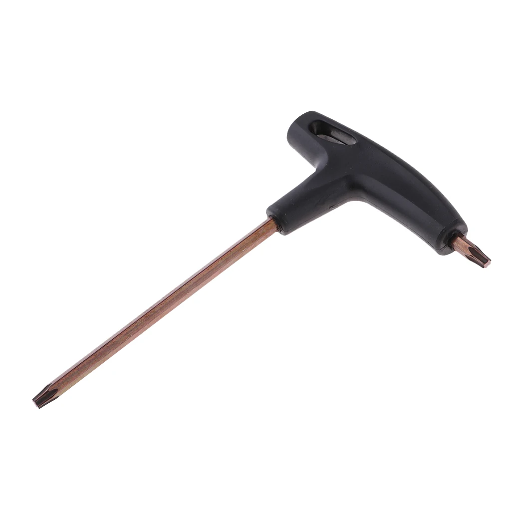 Steel T25 Star Wrench T-Grip Screwdriver For Disc Brake Bolt Screws Installing Removing Hex Key