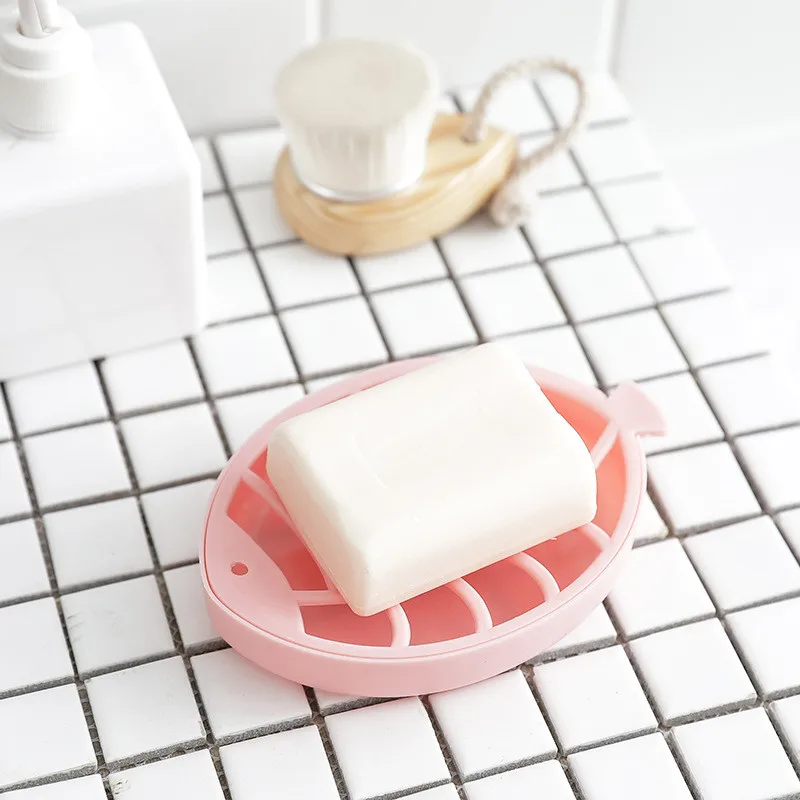 Newest-Creative-Double-Layer-Drain-Soap-Holder-Dish-Box-Anti-skid-Leaves-Shaped-Bathroom-Accessories-soap (2)