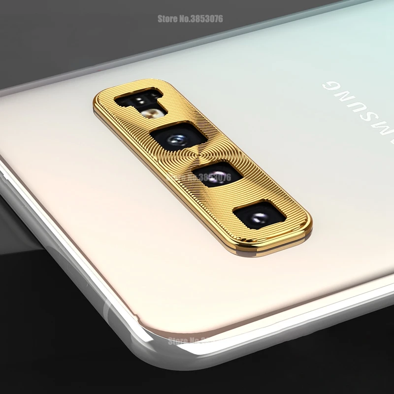 

Camera Lens Protector For Samsung Galaxy S10e S10 Plus A50 A30 Camera Protective Rings Cover For Samsung S10e Plating Metal Ring