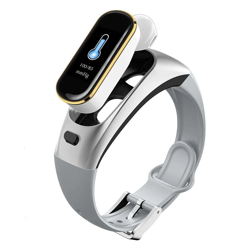 Умные часы GIMTO, мужские, Bluetooth, беспроводные наушники, женские часы, кровяное давление, пульсометр, умный браслет, наушники для Apple