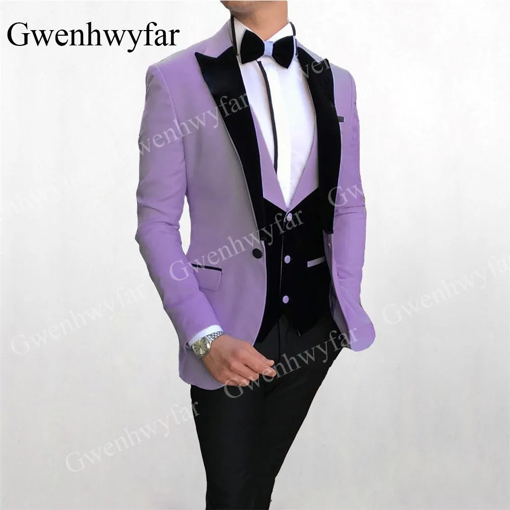Gwenhwyfar, 3 штуки,, костюмы для мужчин, британский стиль, дизайн, ярко-желтый, мужской костюм, Осень-зима, толстый, приталенный, для жениха, свадебная одежда