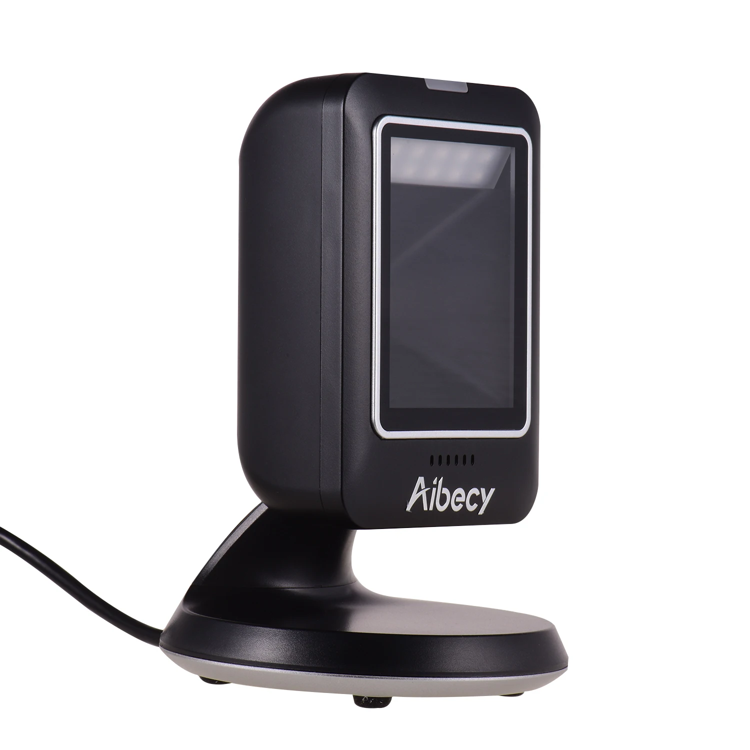 Aibecy MP6300Y 1D/2D/QR Всенаправленный сканер штрихкодов USB проводной считыватель штрих-кодов CMOS изображение без рук
