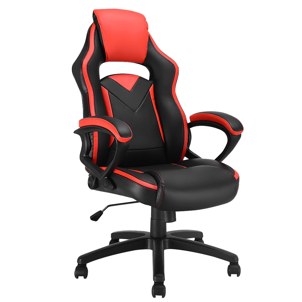 Costway Gaming Chair Executive Office Chair Racing Style Desk Task Computer Chair Swivel