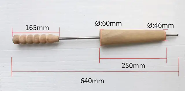 Free Shipping 4pcs Wodden Roll Hungarian Chimney Cake Grill Chimney Cakes Making Machine Kurtos Kalacs Roller Roller Handle Machine Fitroller Screen Aliexpress