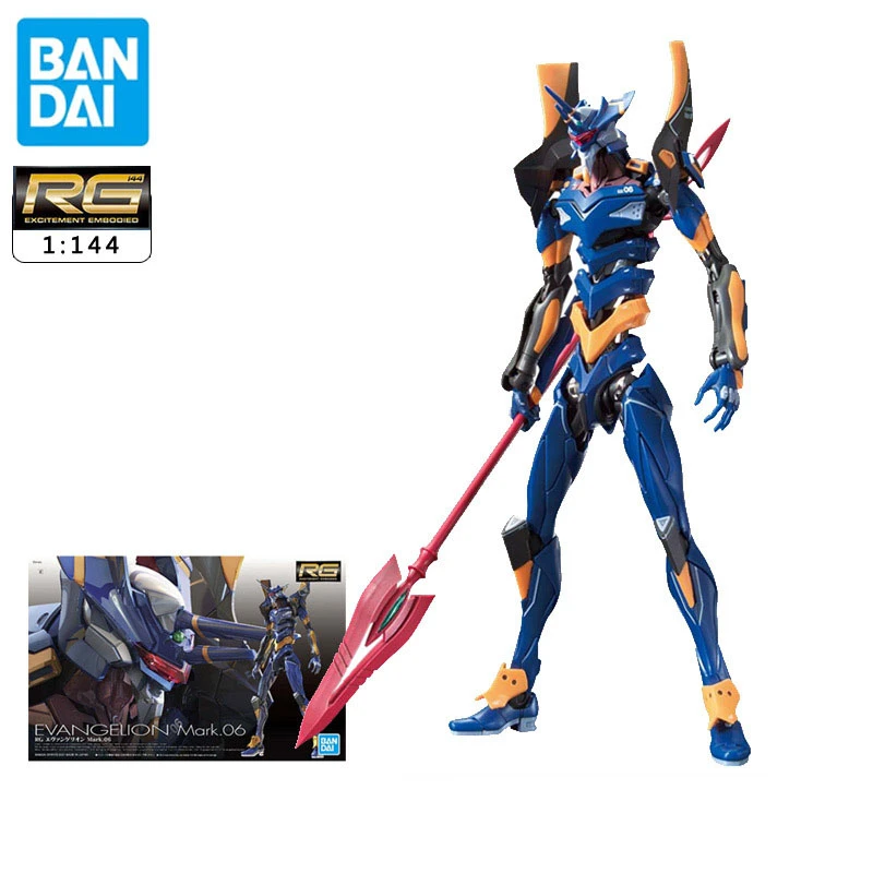 Figura De Accion De Bandai Rg Neon Genesis Evangelion Eva Mark 06 Nagisa Kaworu Figuras De Accion De Anime Juguetes De Modelos Ensamblados Coleccionables Figuras De Accion Aliexpress