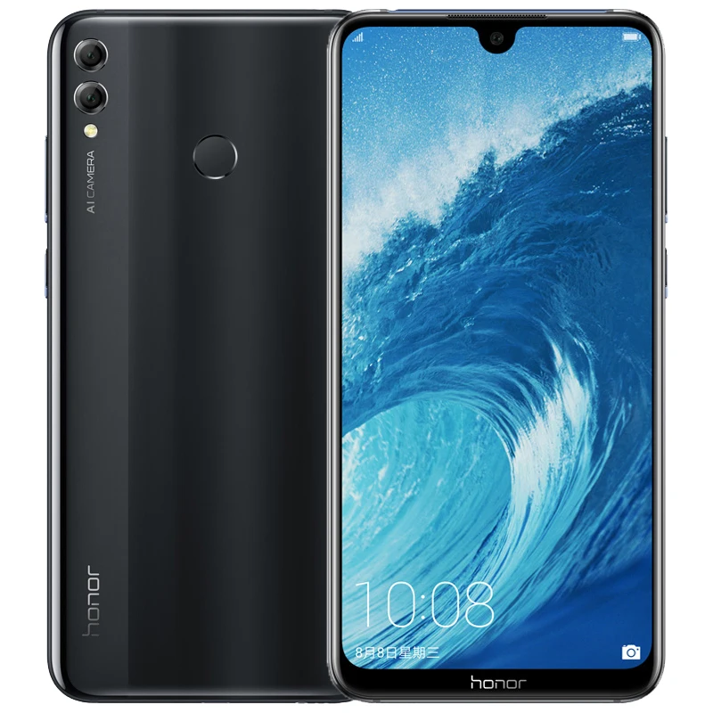 DHL быстрая доставка Honor 8X MAX 4G LTE Смартфон Snapdragon 660 6 ГБ ОЗУ 128 Гб ПЗУ 3 камеры 7 12