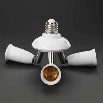 

Adjustable E27 Splitter 3/4/5 Heads Lamp Base Adapter Bulb Holder Socket Lighting Accessories