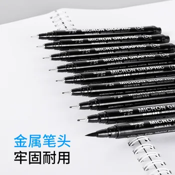 

Recruit Very Fine Pens 8050 Cartoon Pen Hook Line Drawing Edge Pen Hand-Painted cao tu bi Soft Head croquis bi
