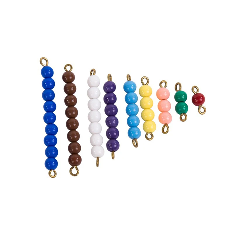 Montessori Colored Bead Stairs 1-9 Toys | Игрушки и хобби