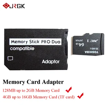 

128MB up to 2GB Micro SD Micro SD Adapter SDHC TF to Memory Stick MS Pro Duo Adapter Converter Card Case PDA and Digital Camera