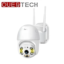 OUERTECH1080P наружная скоростная купольная Wifi камера 2MP H.265 аудио PTZ беспроводная камера облачно-SD слот ONVIF домашняя ip-камера наблюдения