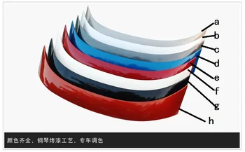 

Fit for TOYOTA 14-17 new corolla ABS spoiler rear wing