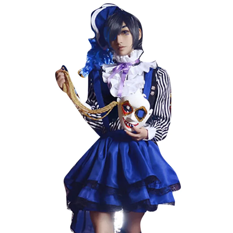 

Anime Black Butler circus Ciel Phantomhive cosplay costume