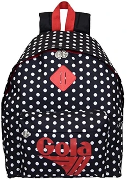 

Zaino Gola Harlow Small Polka a Pois - 42x33x14 cm - CUB031 - Black/Cream/Red