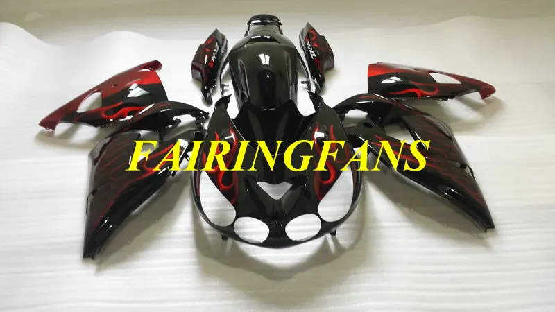 Литья под давлением обтекатель тела комплект для KAWASAKI Ninja ZX14R 06 07 ZX 14R 2006 2007 красный