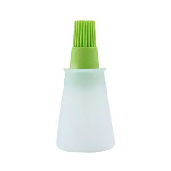 

Barbacoa Storage Bottles Silicone Oil Bottle with Brush for Barbecue Cooking Baking Pancake BBQ Tools Kitchen Accessories