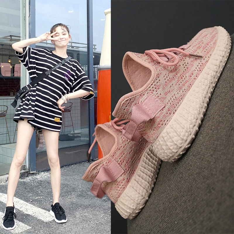 

Y03 Athletic Shoes Women's 2019 Summer New Style Breathable Stars Coconut Shoes Student Casual-Shoes WOMEN'S Shoes