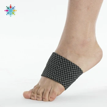

1 Pair Black Plantar Fasciitis Copper Arch Compression Sleeves Foot Support Pain Relief Orthotic Socks Foot Care Tools
