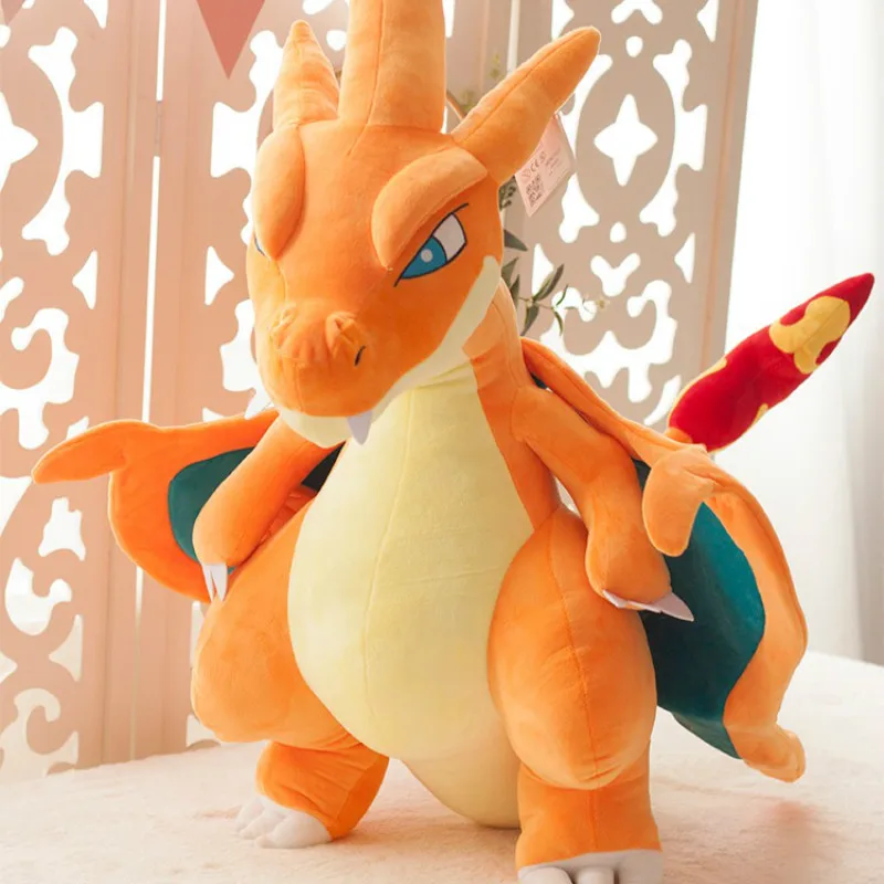 TAKARA TOMY Pokemon 70 см оригинальная супер крутая плюшевая игрушка Чаризард аниме